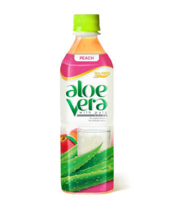 500ml BNL aloe vera drink peach flavor