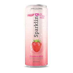 330ml ACM Strawberry Sparkling Drink