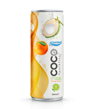 ACM Sparkling coconut 320ml Orange flavor