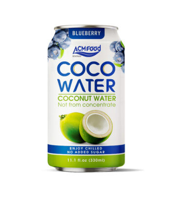 330ml ACM Coconut water with Blueberry