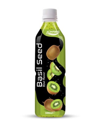 500ml ACM Basil Seed Drink with Kiwi Flavour