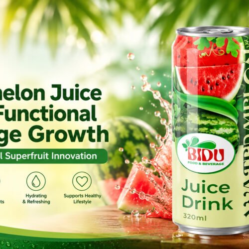 BIDU Watermelon Juice Drives Functional Beverage Growth Through Tropical Superfruit Innovation