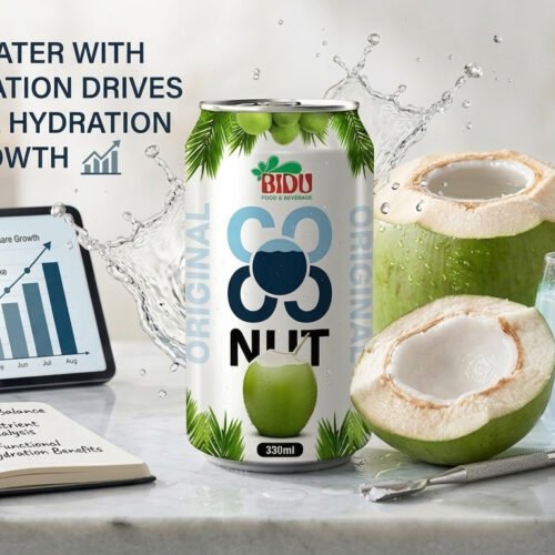 Coconut Water with Pulp Innovation Drives Functional Hydration Market Growth