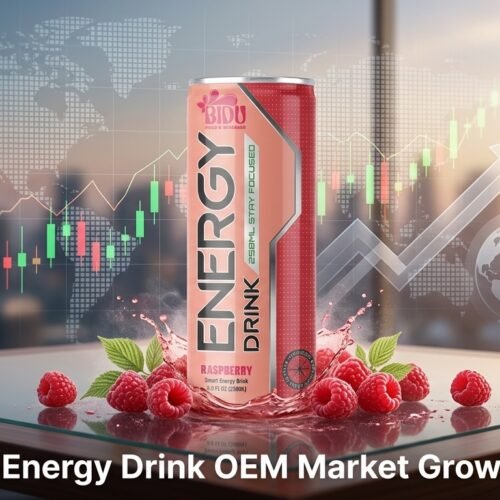 Raspberry energy drink flavor innovation drives OEM market growth featured image