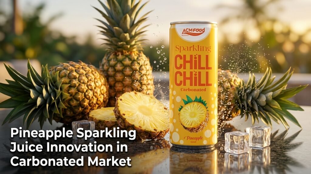 Pineapple Sparkling Juice Drives Tropical Flavor Innovation