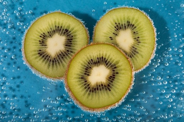Kiwi Sparkling Drinks A Refreshing Treat