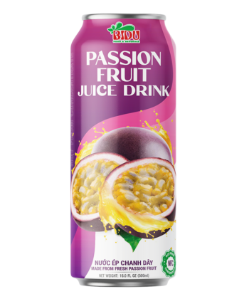 16.57 fl oz  Alu-can BIDU PassionFruit Juice with pulp