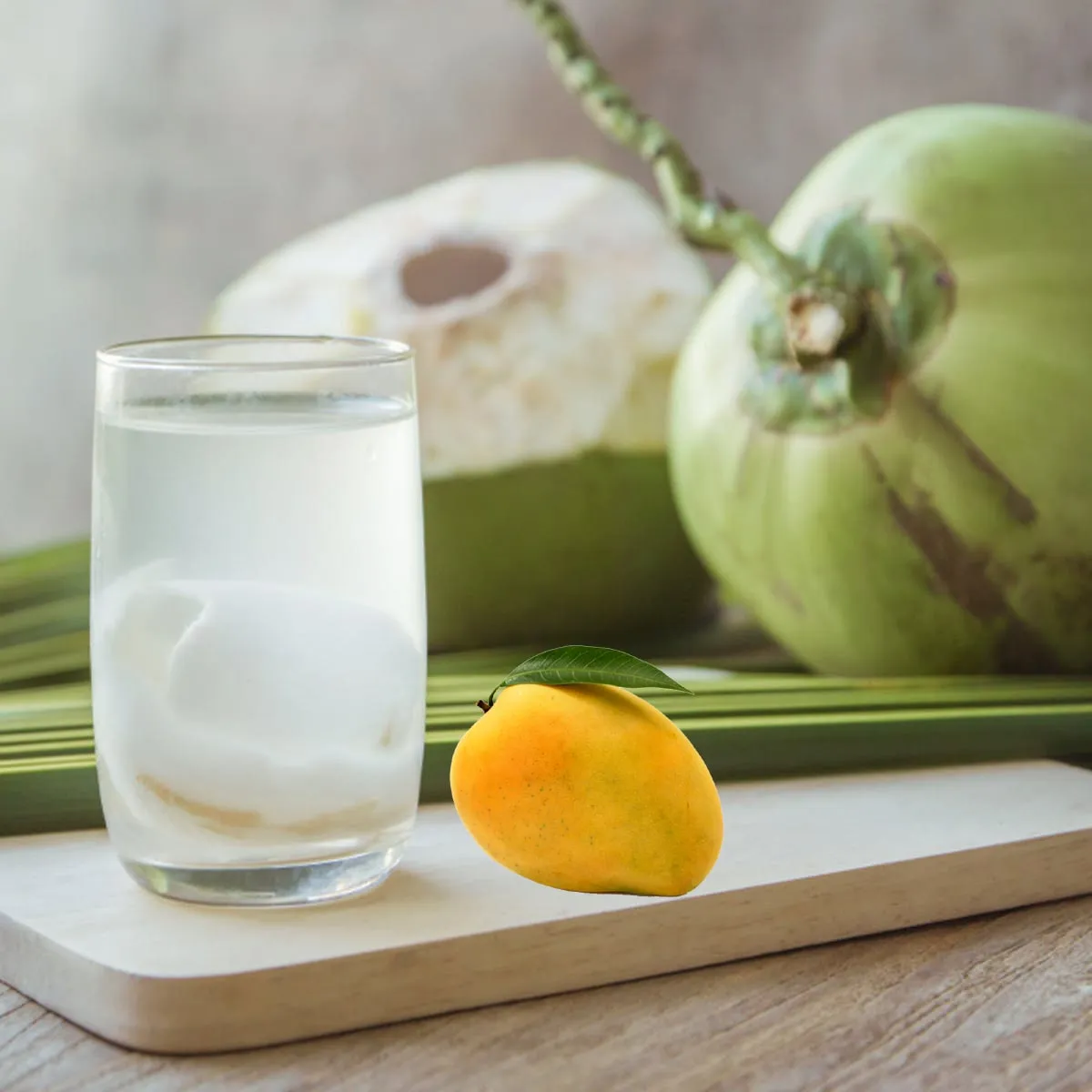Sparkling Coconut Water Blueberry Flavor: Refreshing Healthy